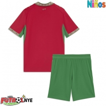 Camiseta Marruecos Primera Equipación para niños Mundial 2026 manga corta (+ pantalones cortos)